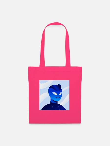 Blue Gradient Mask Avatar - Stoffbeutel - Azalea
