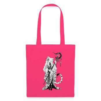 Lunar Nekomimi-Priesterin im Kimono - Stoffbeutel - Azalea - Vorne