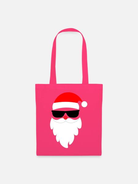 Cooler Weihnachtsmann Santa Nikolaus  - Stoffbeutel - Azalea