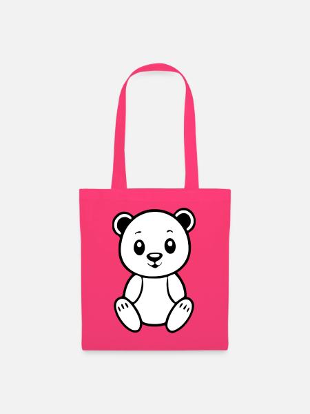 Bär Bärchen T-shirt Geschenk - Stoffbeutel - Azalea