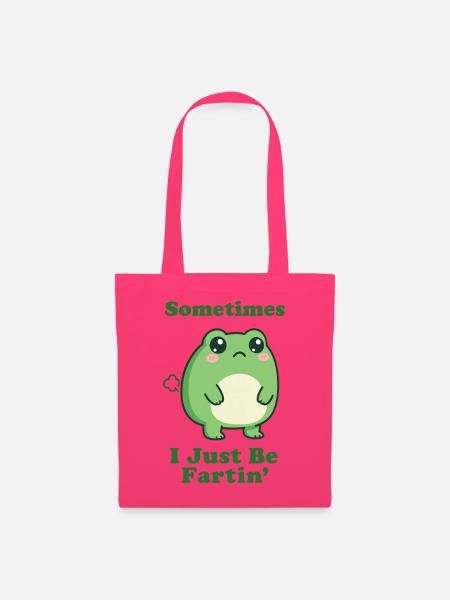Manchmal bin ich einfach nur Furzfrosch - Stoffbeutel - Azalea
