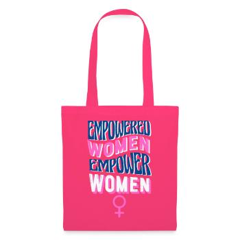 EMPOWER WOMEN – EMPOWER THE WORLD ♀ GIRL POWER - Tote Bag - azalea - Front