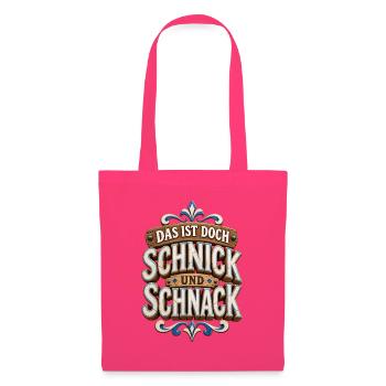 Schnick und Schnack – Bayern Vintage - Stoffbeutel - Azalea - Vorne