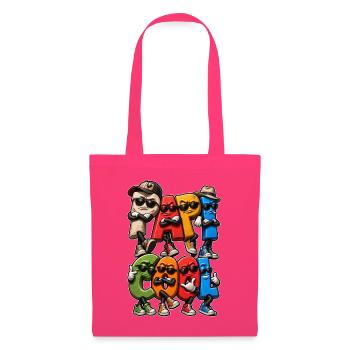 Cooler Opa – lustige Buchstaben - Stoffbeutel - Azalea - Vorne