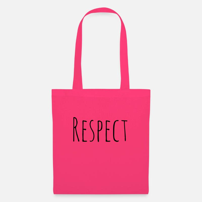 Respect - Stoffbeutel - Azalea