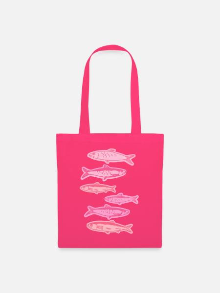 Fisch schwimmt - Stoffbeutel - Azalea