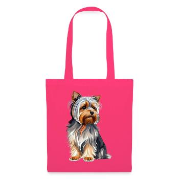 YorkshireTerrier - Stoffbeutel - Azalea - Vorne