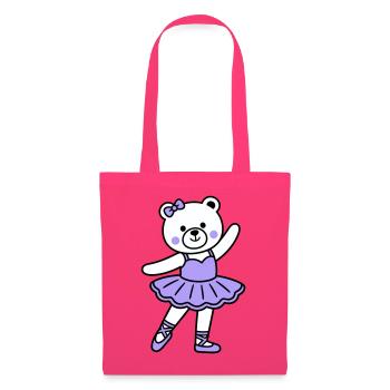 Bear ballet - Tote Bag - azalea - Front