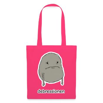 debressionen – Blob Meme - Stoffbeutel - Azalea - Vorne