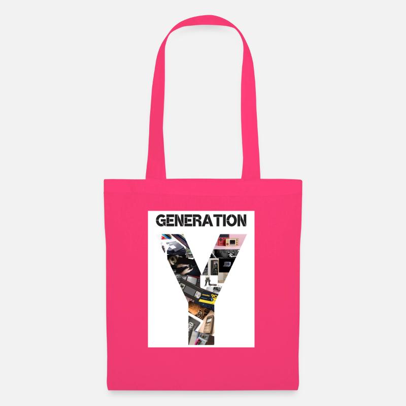 Generation Y, MILLENNIALS - Stoffbeutel - Azalea