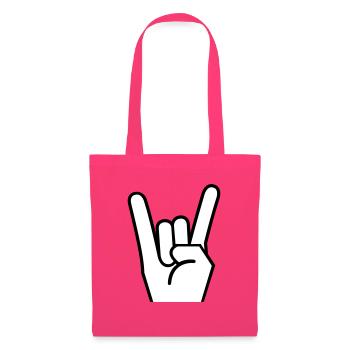 Rock hand - Tote Bag - azalea - Front