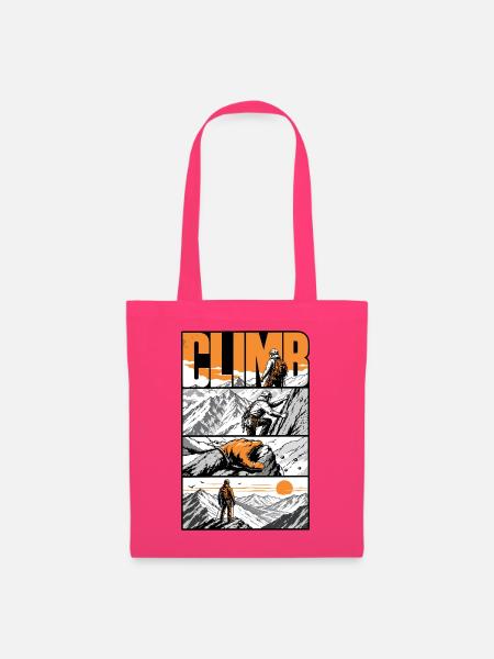 Summit Mountain Climber - Stoffbeutel - Azalea