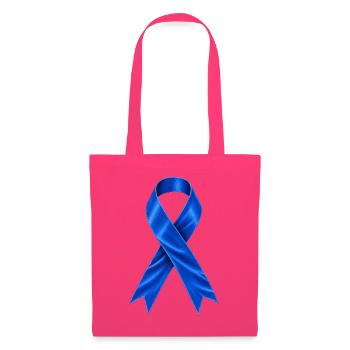 Autismus Awareness – Blaue Schleife - Stoffbeutel - Azalea - Vorne