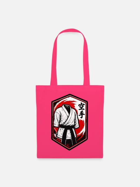 Karate Gi Schild Emblem - Stoffbeutel - Azalea