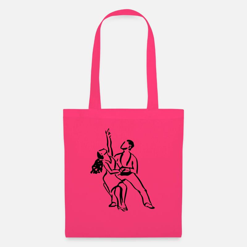Danseuse de salsa - Sac en tissu - rose azalée