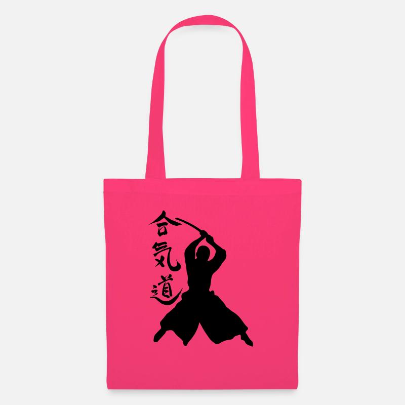 Aikido Samurai - Tote Bag - azalea