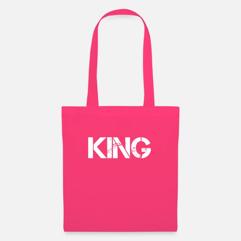 King - Tote Bag - azalea