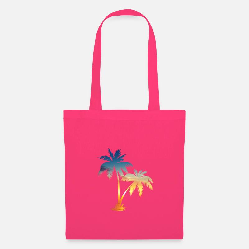Summer palms - Stoffbeutel - Azalea