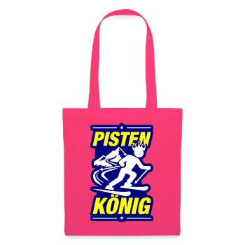 Pisten König Ski - Stoffbeutel - Azalea - Vorne