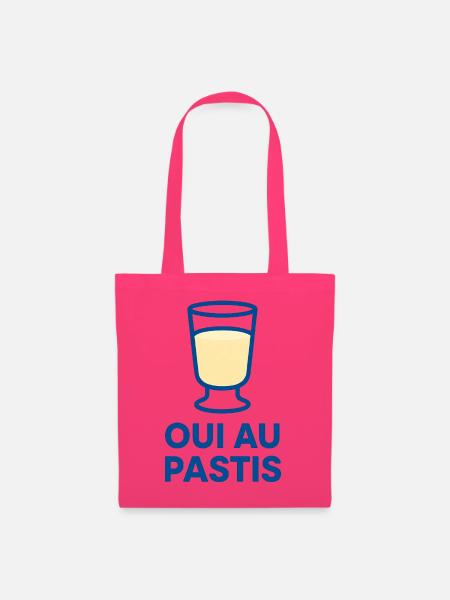 O.u.i bei Pastis - Marseille - 13 - Stoffbeutel - Azalea