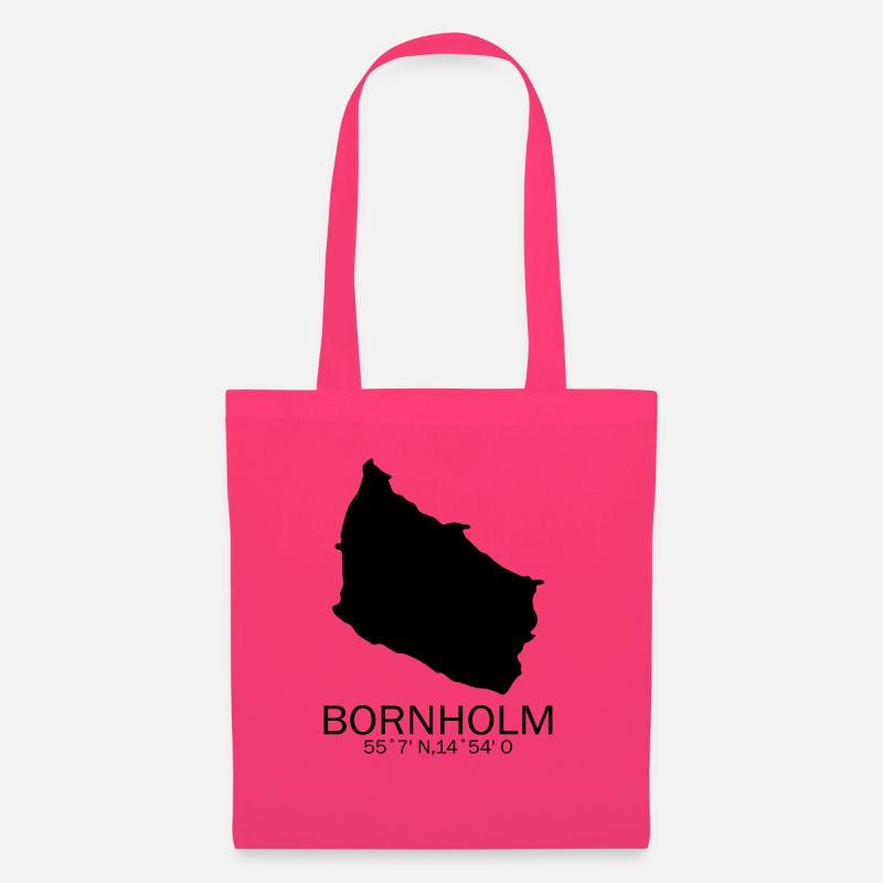 Bornholm Geschenk Dänemark Spruch Nord - Stoffbeutel - Azalea