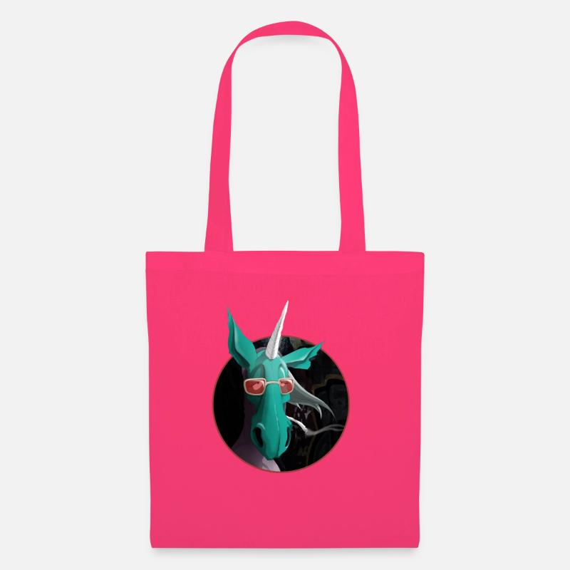 MessedUpUnicorn Button - Stoffbeutel - Azalea