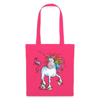 Regenbogen Einhorn - Stoffbeutel - Azalea - Vorne
