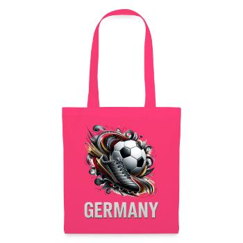 Dynamique du football allemand - Sac en tissu - rose azalée - Devant