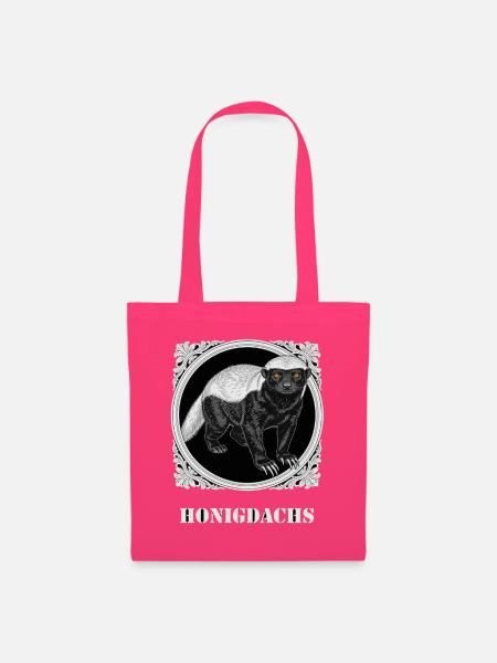 Honigdachs · Bitcoin ist der Honigdachs Shirt - Stoffbeutel - Azalea