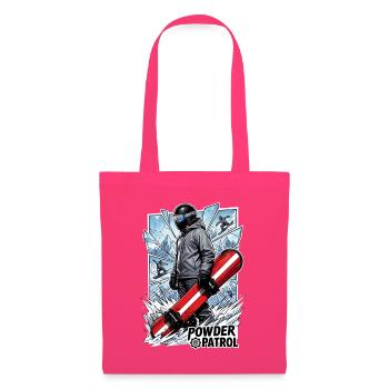 Powder Patrol Snowboard - Stoffbeutel - Azalea - Vorne
