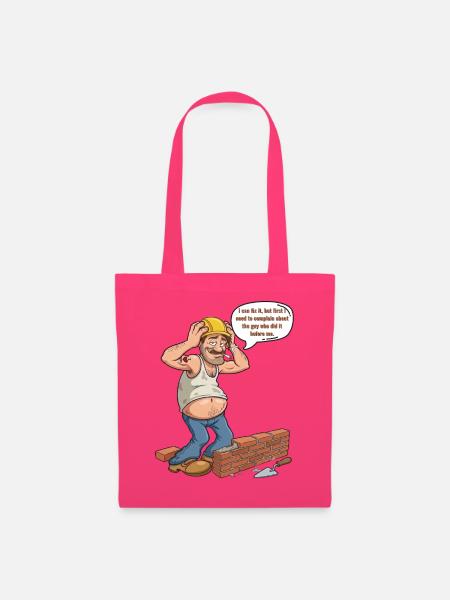 Humor-Builder: Der meckernde Profi - Stoffbeutel - Azalea