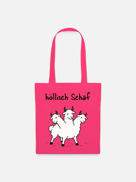 höllisch Scharf - Stoffbeutel - Azalea