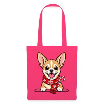 Weihnachten Chihuahua - Stoffbeutel - Azalea - Vorne