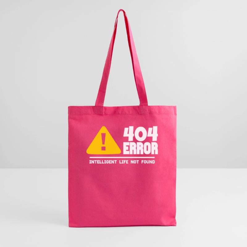 Computer- und Programmierer Geek. 404 Fehler Stoffbeutel