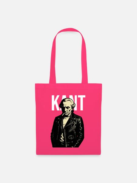 Immanuel Kants Rebellenporträt - Stoffbeutel - Azalea