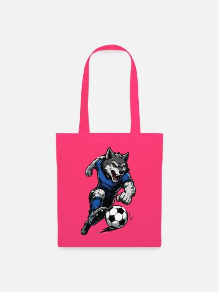 Wolfssturm Fußballdribbler - Stoffbeutel - Azalea