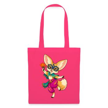 Fuchs Maskenball Karneval - Stoffbeutel - Azalea - Vorne