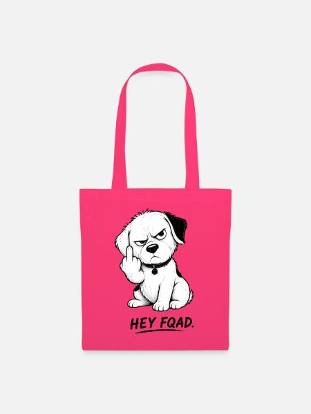 FQAD Grumpy Dog – Fluoroquinolone Toxicity - Stoffbeutel - Azalea