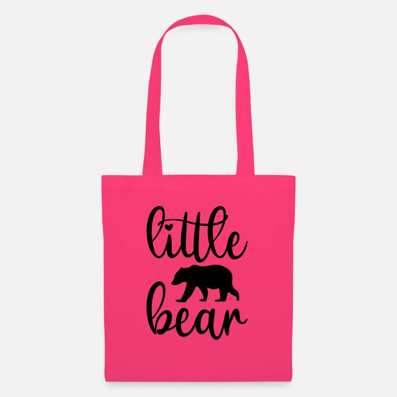 Petite Ourse - Sac en tissu - rose azalée