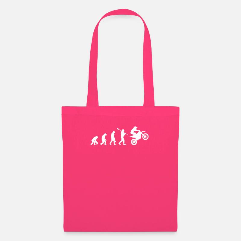 Motocross Evolution - Tote Bag - azalea