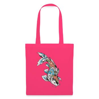 Koi Blüten Ornament - Stoffbeutel - Azalea - Vorne