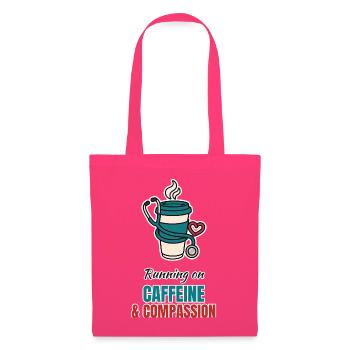 Caffeine and Compassion – Pflege mit Kaffee - Stoffbeutel - Azalea - Vorne
