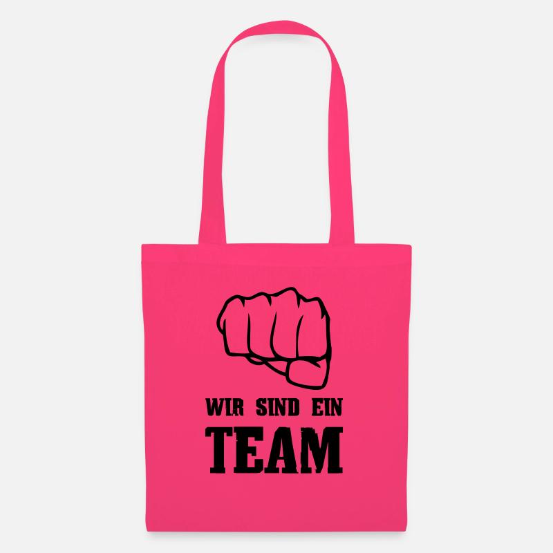 Wir sind ein Team - Stoffbeutel - Azalea