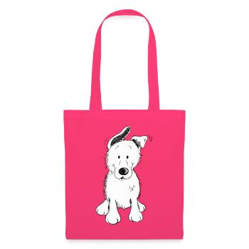 Pfiffiger Hund I Comic I Geschenk - Stoffbeutel - Azalea - Vorne
