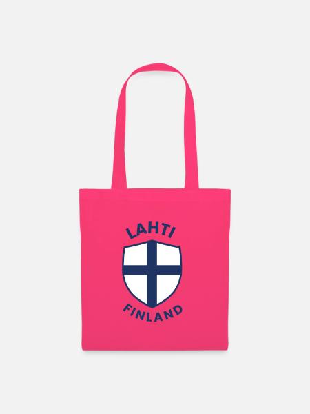 Lahti-Finnland-Schildemblem - Stoffbeutel - Azalea