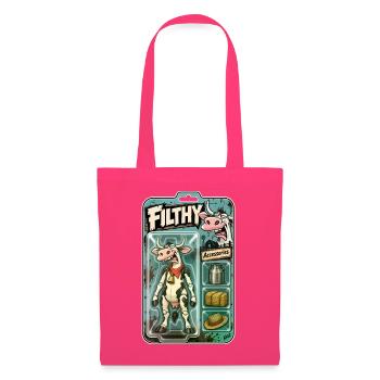 Schmutzige Kuh-Actionspielzeugverpackung - Stoffbeutel - Azalea - Vorne
