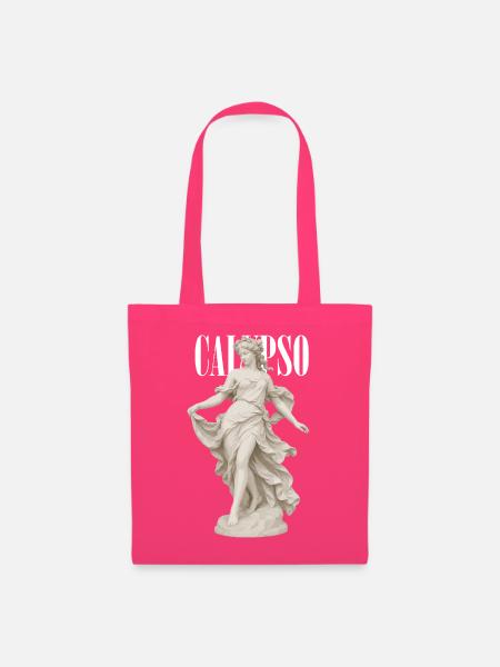 Calypso-Göttin in drapiertem Kleid - Stoffbeutel - Azalea