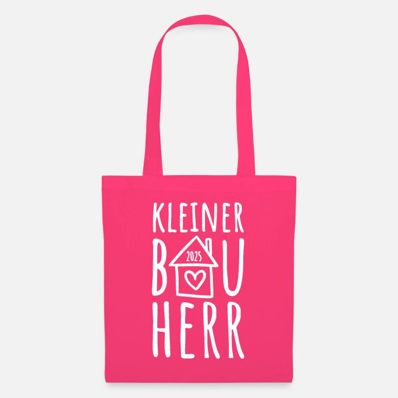 Kleiner Bauherr 2025 - Stoffbeutel - Azalea