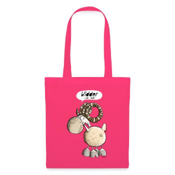 Lustiger Wilder Widder I Sternzeichen Geschenk - Stoffbeutel - Azalea - Vorne