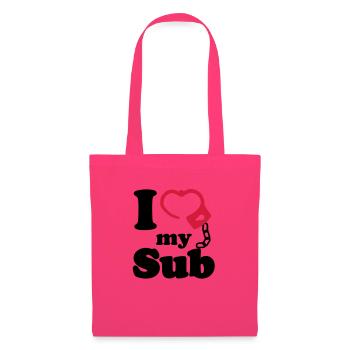 I Love my Sub - Tote Bag - azalea - Front